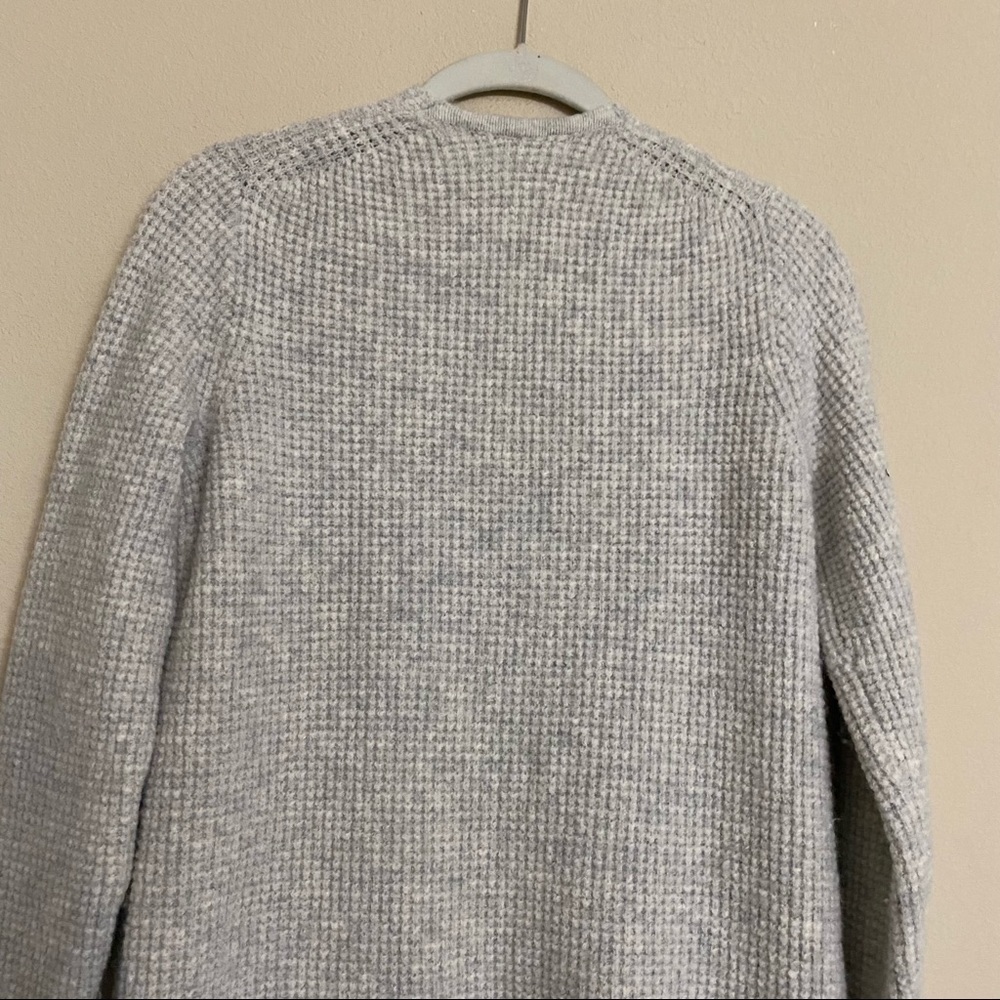 Madewell Gray Backstage Cardigan Sweater Merino Wool Alpaca Size XS Soft - Picture 10 of 14